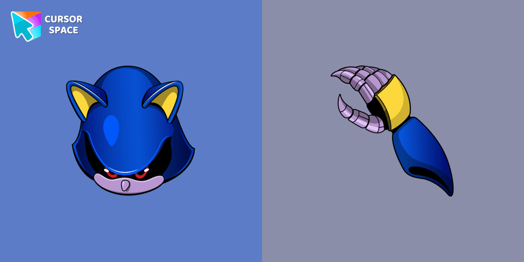 Metal Sonic cursor cursor pack